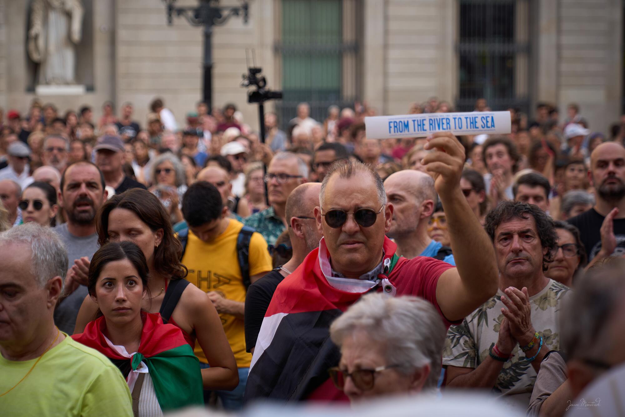 Concentración Barcelona Gaza - 2